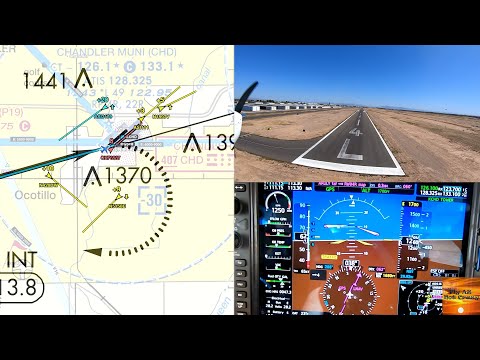 KCHD VOR RWY 4R - 4L