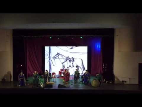 The Tuva Ensemble in Kyzyl 2016 - THROAT SINGING