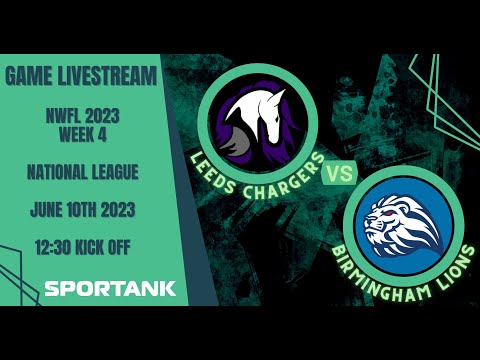 NWFL 2023 Week 3 National League - Leeds Chargers v Birmingham Lions