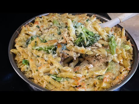 How To Make Baked Chicken And Broccoli Alfredo Pasta