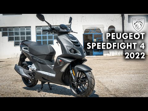 2022 Peugeot SpeedFight 50 Scooter Walkaround, Starting Sound, All Details