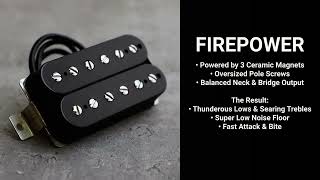 Video thumbnail for Tonerider Firepower Humbucker Set by ToneriderOfficial