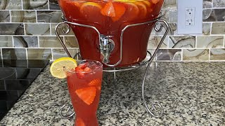 STRAWBERRY HENNY HUNCH PUNCH| HENNYTHING CAN HAPPEN! STRONG COCKTAILS|ALCOHOLIC BEVERAGES