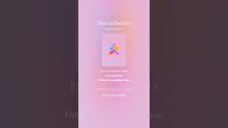 Three in One Love 2 Christian Kids Song #God #music #faith #song #toddlers #kids