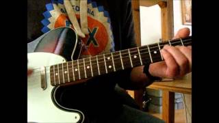 Wilko Johnson/Dr Feelgood all through the city guitar cover