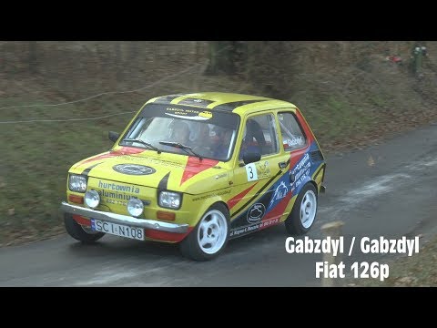 6 Runda RPŚ 2018 - Hażlach - Damian Gabzdyl / Kacper Gabzdyl - Fiat 126p
