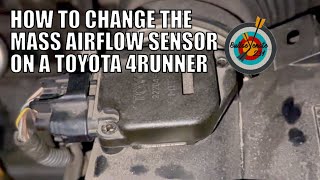 How to change the Mass Air Flow Sensor on a 2003-2005 V8 Toyota 4runner