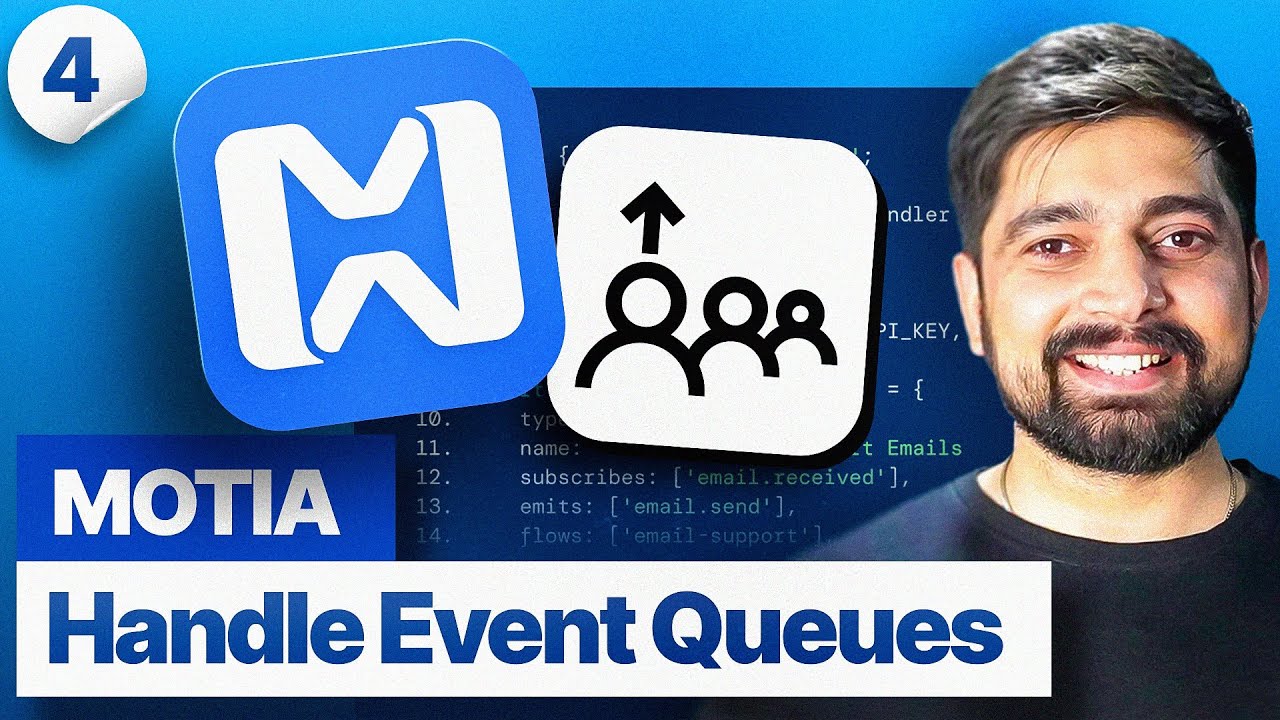 Processing job queue for events with Motia