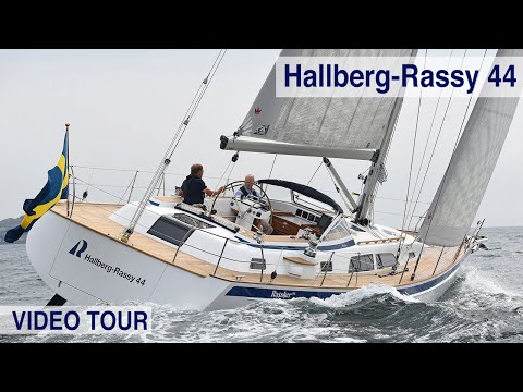 Hallberg-Rassy 44 [Video tour]