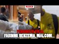 El periodista más viral: regala un Rolex a Fabinho, besa a Malcom... y le 'come la oreja' a Benzema