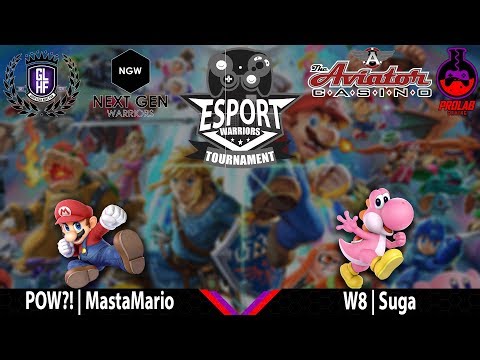 Esport Warriors 4/20/19 - Winners Finals - POW?! | MastaMario VS W8 | Suga
