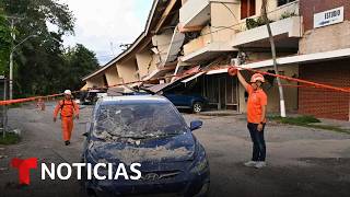 Dos sismos en Panamá causan varios derrumbes; hasta ahora no reportan muertos | Noticias Telemundo