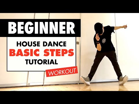 House Dance Tutorial | 4 Basic Steps For Beginners | Easy Moves Choreography