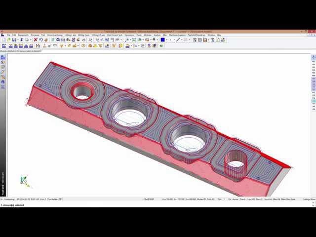 TopSolid'Wood: Speaker machining