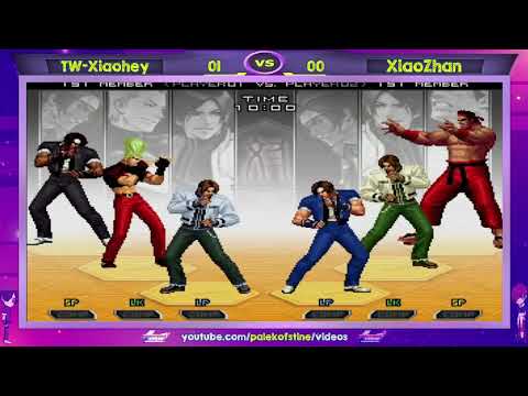 TW-Xiaohey Vs XiaoZhan FT10 KOF 2002 UM - Grandes habilidades na combos