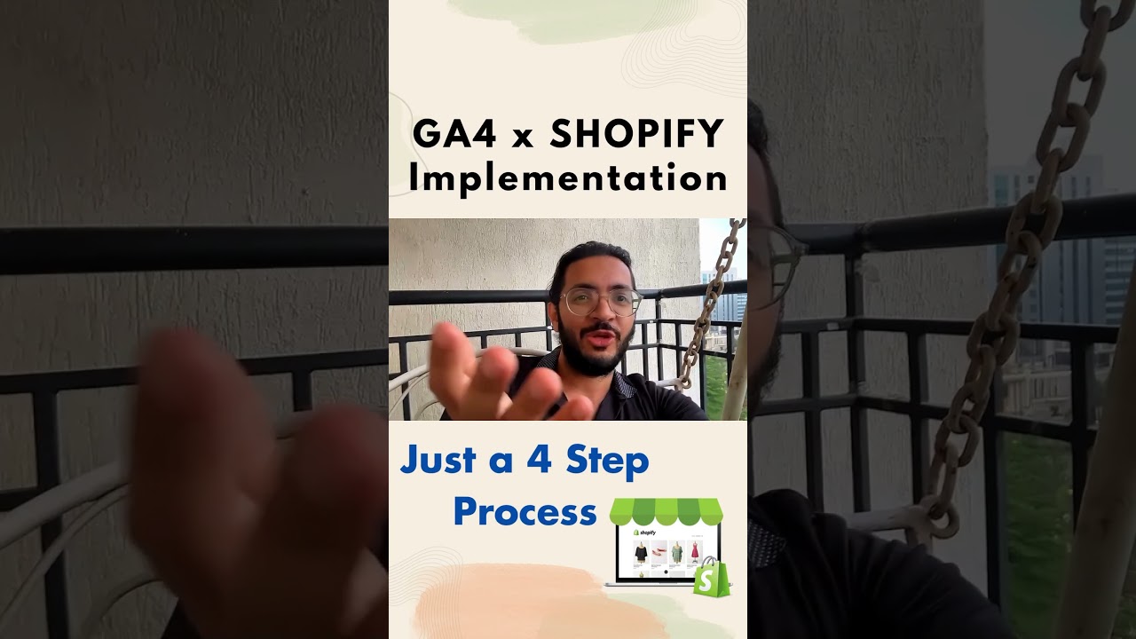 GA4 insertion on shopify store