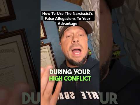 How To Use The Narcissist’s False Allegations To Win In Court #childcustody #divorce #narcissism