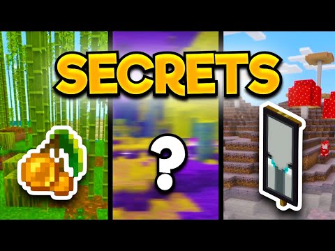 Discover shocking secrets of 20 Minecraft biomes!