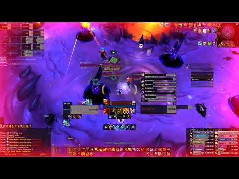 FatSharkYes vs Mythic N'zoth - Fire Mage PoV