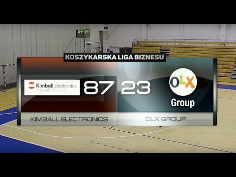 Kimball Electronics vs OLX Group - II kolejka - Poznań - Koszykarska Liga Biznesu