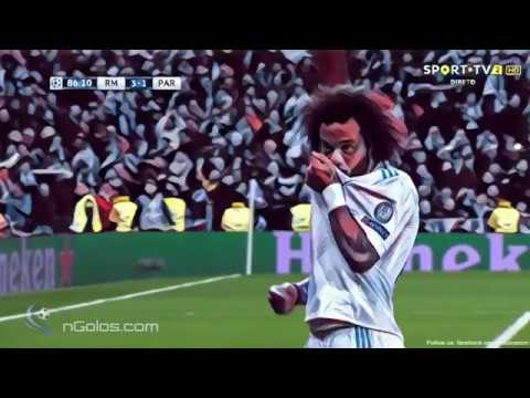 Real Madrid vs Paris Saint-Germain - Marcelo