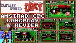 [AMSTRAD CPC] Fantasy World Dizzy - Longplay & Review