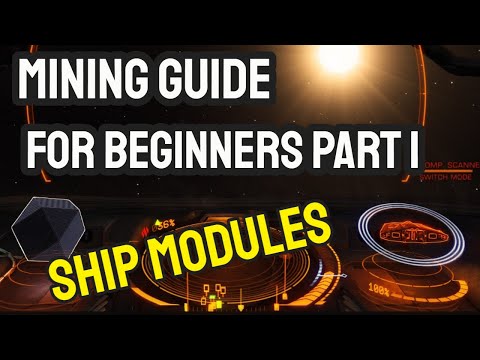 Elite Dangerous Mining Guide For Beginners Part 1 - Ship Modules (2020)