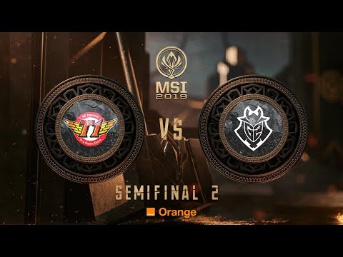 SK T1 VS G2 ESPORTS | MSI 2019 SEMIFINAL 2 MAPA 1 | League of Legends