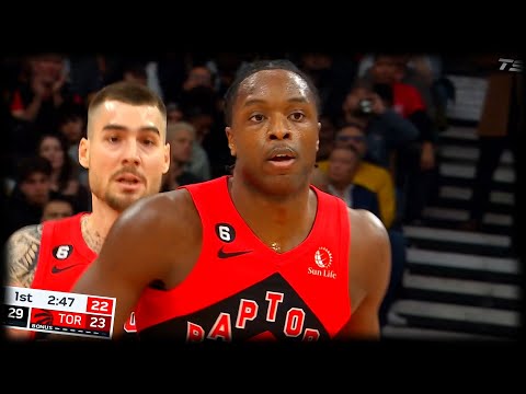 OG Anunoby Easily Takes KD off the Dribble - Raptors vs Nets