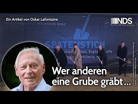 He who digs a pit for others… | Oskar Lafontaine | NDS Podcast