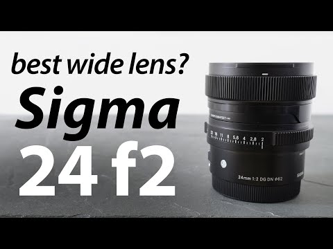 External Review Video CDhaCmRGVE8 for Sigma 24mm F2 DG DN | Contemporary Full-Frame Lens (2021)