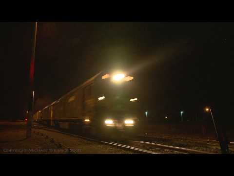 Twin G class on 9101 Mildura Container Train - PoathTV Australian Railways