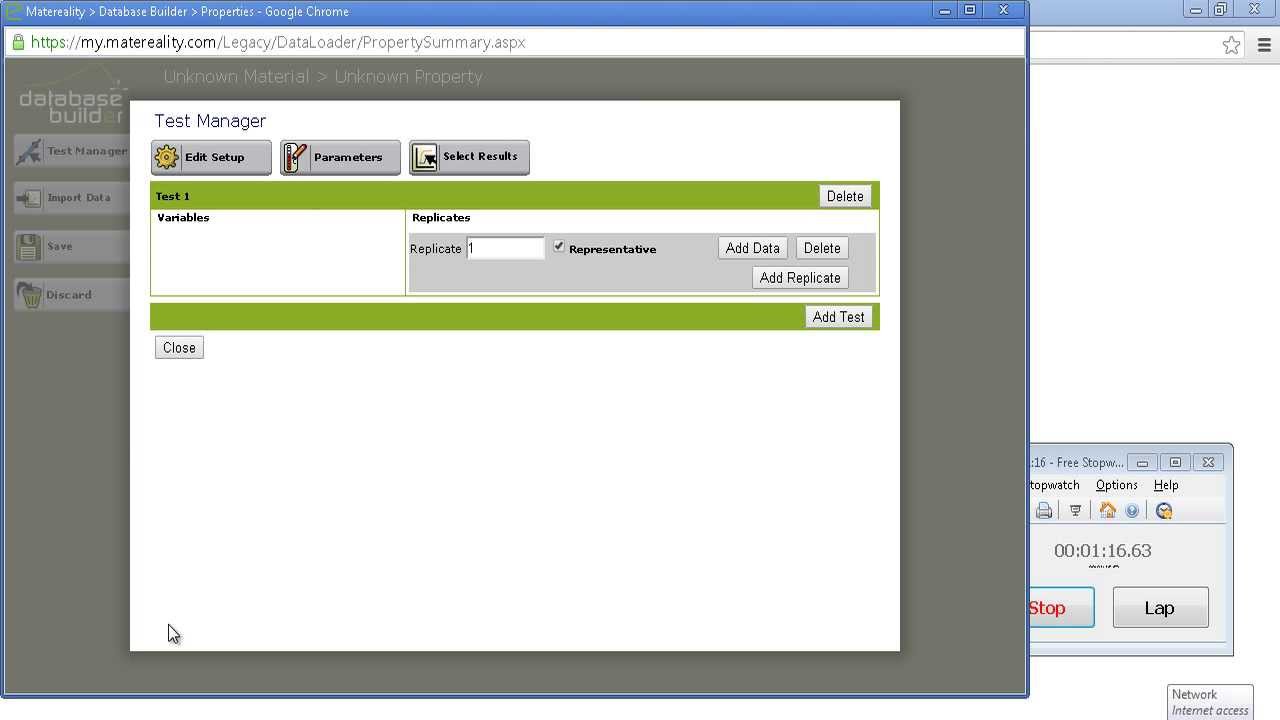 Matereality Tutorial: Data Loading Demonstration