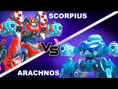 Scorpius vs Arachnos | Mech Arena