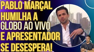 SENSACIONAL: Pablo Marçal humilha a Glob0 em jornal da Glob0 ao vivo e apresentador se desespera!