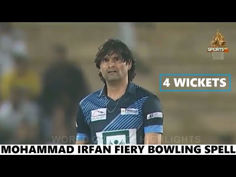 Mohammad Irfan Bowling & 4 Wickets Highlights vs Helados Ice Cream in Naya Nazimabad Ramzan Cup 2022