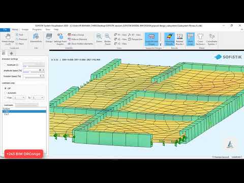SOFISTIK Analysis and  Design for Revit Part 4