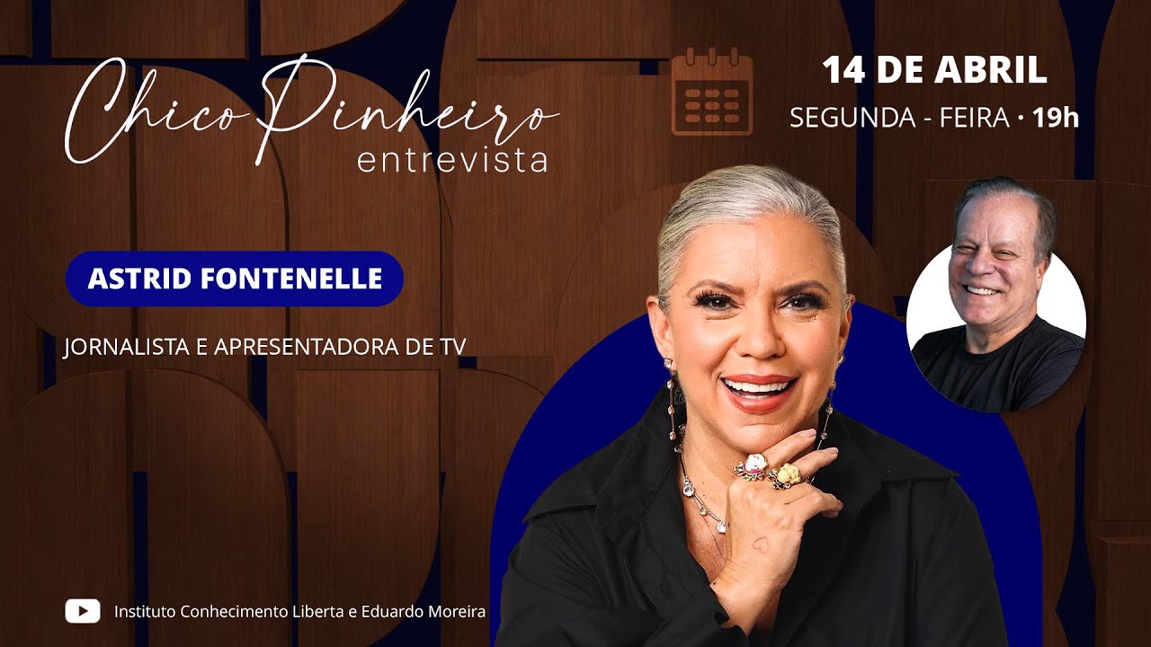 CHICO PINHEIRO ENTREVISTA - 14/04/25 - ASTRID FONTENELLE