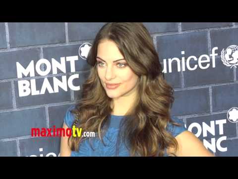 Julia Voth Montblanc "Signature for Good 2013" Launch Pre-Oscar Brunch ARRIVALS