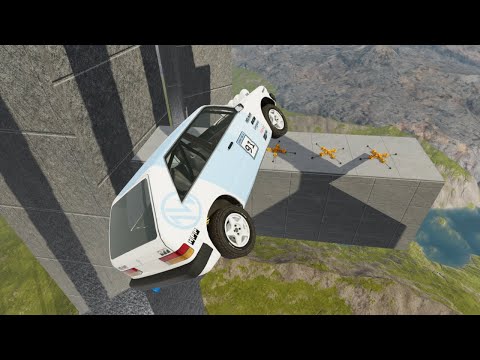 Fast Cars VS Crazy Ramp + Spinners - BeamNG Drive | Cars Test Dummy