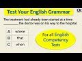 Grammar Test Relative Pronouns | Relative Pronouns Quiz by Quality Education