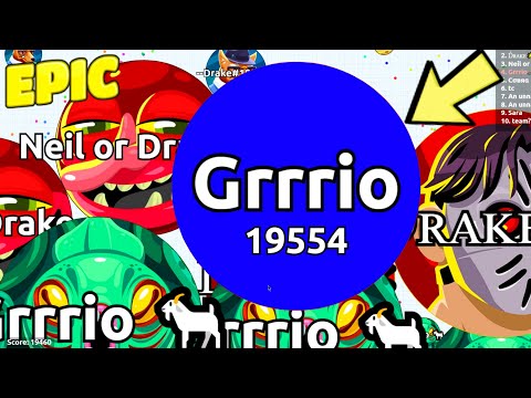 AGAR.IO "1 SOLO PLAYER VS CLANS" EPIC SOLO AGARIO MACRO GAMEPLAY