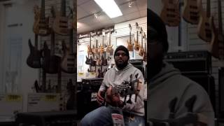 Video thumbnail for IBANEZ SRSC805 Cerro Single Cut Deep Twilight 5 st by 11coopbass Cooper