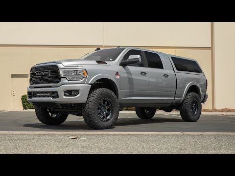 RAM 3500 Cummins On 38s with a Carli Suspension Dominator System