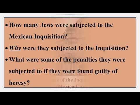 Jews in Colonial Mexico, La Mala Raza and Keeping the Secret