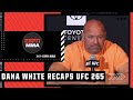 Dana White recaps #UFC265: Ciryl Gane TKOs Derrick to win interim title | ESPN MMA