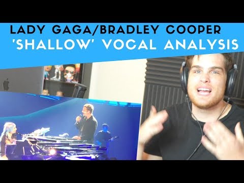 Vocal Analysis of Shallow - Lady Gaga and Bradley Cooper | Voice Teacher Reacts