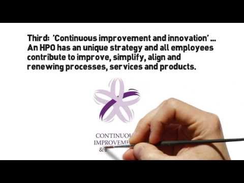 The 5 success factors of a High Performance Organization (HPO)