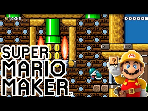 Storming the Airship - Super Mario Maker