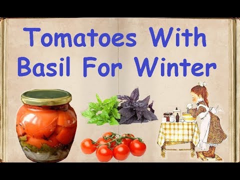 Tomatoes With Basil For Winter / Book of recipes / Bon Appetit